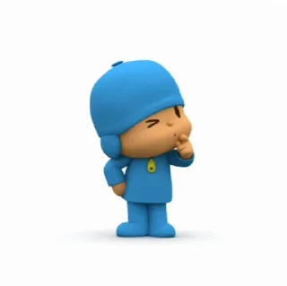 Sticker from Pocoyo 𔘓 @lilbebekuromi