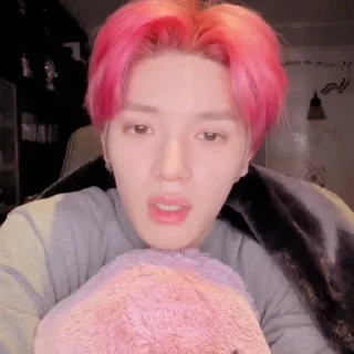 🍎 emoji Taeyong 𔘓 @lilbebekuromi Telegram sticker 13 of 60
