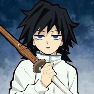 😐 emoji Giyuu @wallgun Telegram sticker 8 of 36