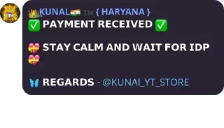 Sticker from KUNAL ACCOUNT STORE || @KUNAl_YT_STORE