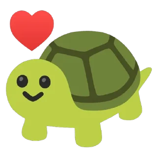 ❤️ emoji Turtles 2 @u1f422 Telegram sticker 13 of 120