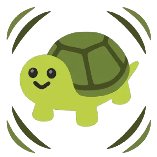 💓 emoji Turtles 2 @u1f422 Telegram sticker 9 of 120