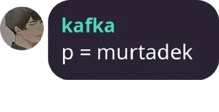 🪞 emoji kafka anak alim Telegram sticker 23 of 24