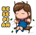 😢 emoji LDR Couple Story @Tikelmu Telegram sticker 10 of 81