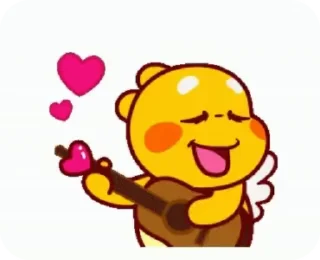 🌟 emoji Qoobee agapi ::@zincutie Telegram sticker 15 of 120