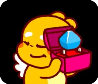 🌟 emoji Qoobee agapi ::@zincutie Telegram sticker 14 of 120