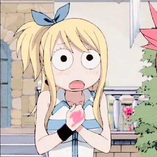Sticker from Lucy Heartfilia - @amallinofficiaall