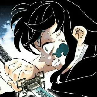 🍃 emoji muichiro tokitou @rakaistyping Telegram sticker 15 of 20
