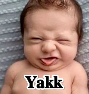 🤮 emoji @about_manthan_13 𝓑𝓪𝓫𝓲𝓮𝓼 Telegram sticker 13 of 27