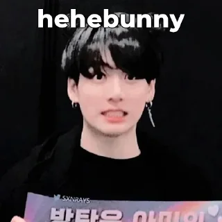 Sticker from 𝐵𝓊𝓃𝓃𝓎♡ @hehebunny