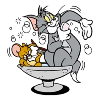 🛁 emoji @Opstickerpacks 🌟Tom & Jerry 💖💫 Telegram sticker 22 of 70