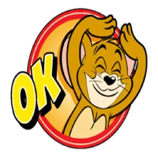 👌 emoji @Opstickerpacks 🌟Tom & Jerry 💖💫 Telegram sticker 5 of 70