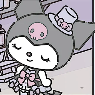 Sticker from Kuromi ptl! @scribbnle.