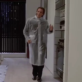 🕺 emoji American Psycho @moviestickerss Telegram sticker 11 of 45