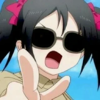 Sticker from Nico Yazawa - @TikelAnimeXixixi