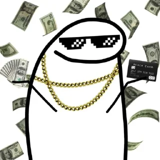 🤑 emoji Sticker - @Iam_Elaina Telegram sticker 8 of 25