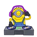 🎵 emoji Minions (@istackme) Telegram sticker 23 of 25