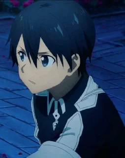 ☁️ emoji Kirito ☁️ [@CuteStickerStore] Telegram sticker 12 of 80