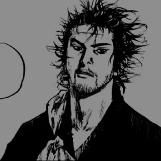 🗻 emoji Miyamoto musashi @Hanim1O Telegram sticker 7 of 120