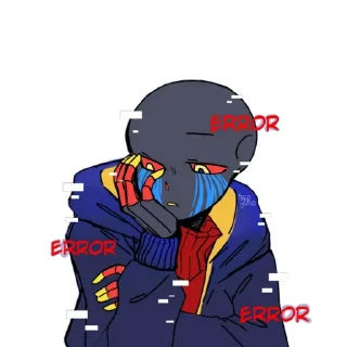 Sticker from Error!Sans