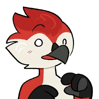 😱 emoji The Zack Pack! (@ZackBird) Telegram sticker 24 of 67