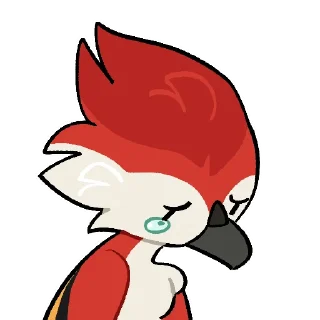 😢 emoji The Zack Pack! (@ZackBird) Telegram sticker 22 of 67