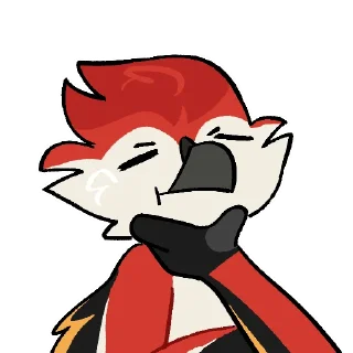 🤔 emoji The Zack Pack! (@ZackBird) Telegram sticker 6 of 67