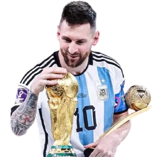 Sticker from Lionel Messi @Stickersey