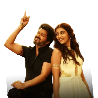 👩‍❤️‍👨 emoji Thalapathy vijay || @Goku_ke_stickers Telegram sticker 12 of 39