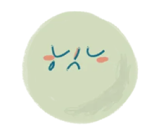 😥 emoji drawn thoughts | @cutestickers4you Telegram sticker 15 of 24