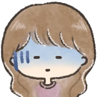 😰 emoji @ikmut. ♡ Telegram sticker 16 of 40