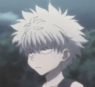 😒 emoji killua @wallgun Telegram sticker 10 of 43