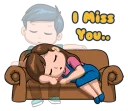 😞 emoji LDR Couple Story @Tikelmu Telegram sticker 12 of 81