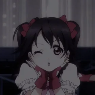 🦩 emoji 🦩 Nico Yazawa 🦩 Telegram sticker 23 of 30