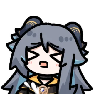 😝 emoji 龙娘水神 @zhaxia_cn Telegram sticker 17 of 80