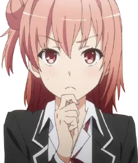 🤔 emoji Anime Stickers ~ @grup_anime_random Telegram sticker 22 of 90