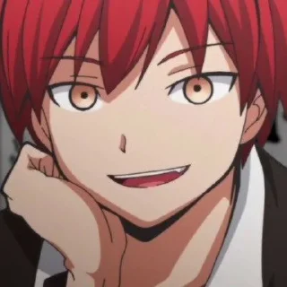 😉 emoji Karma akabane Telegram sticker 7 of 15