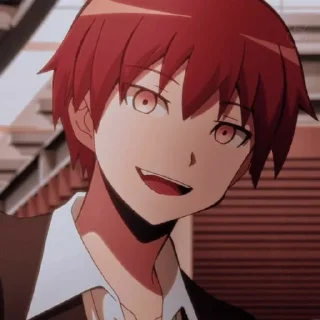 😃 emoji Karma akabane Telegram sticker 11 of 15