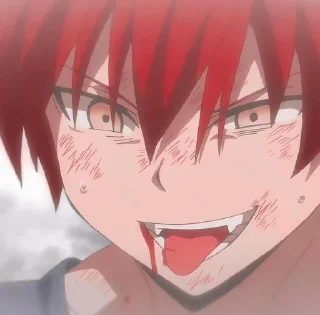 🥵 emoji Karma akabane Telegram sticker 10 of 15