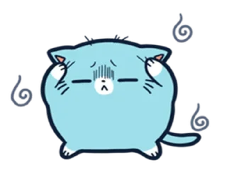 😓 emoji plumpy | @cutestickers4you Telegram sticker 12 of 35