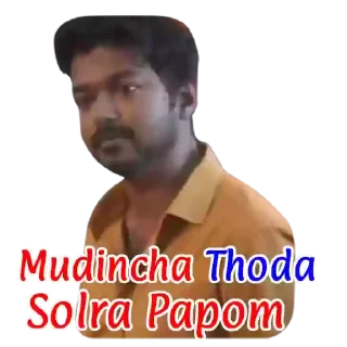 🖕 emoji Vijay (@LowPowStickers) Telegram sticker 13 of 27