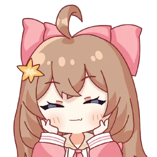 🤤 emoji 嘉然1期装扮动态表情 @Rosmontis_Daily Telegram sticker 8 of 27