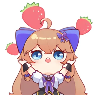 🍓 emoji Asoul_jiaran_2 Telegram sticker 19 of 25