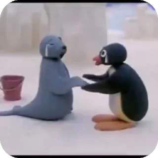 🧸 emoji Pingu Telegram sticker 21 of 25