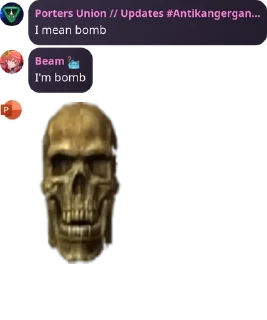 🙍 emoji Powerpoint bombs a lot Telegram sticker 21 of 120