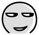 😏 emoji Tuberculosis' Favourite Stickers Telegram sticker 20 of 47