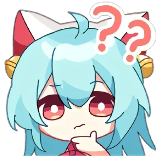 ❓ emoji ramu自用 Telegram sticker 10 of 120