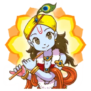 Sticker from Vrindavan Vaasi • @HinduStickers