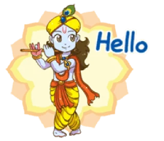 Sticker from Vrindavan Vaasi • @HinduStickers