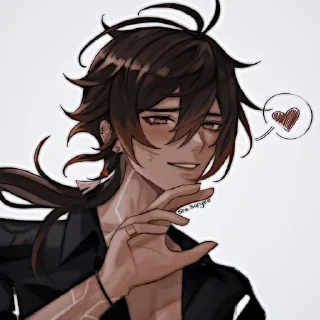 🌟 emoji Чжун Ли @devilwear Telegram sticker 21 of 31